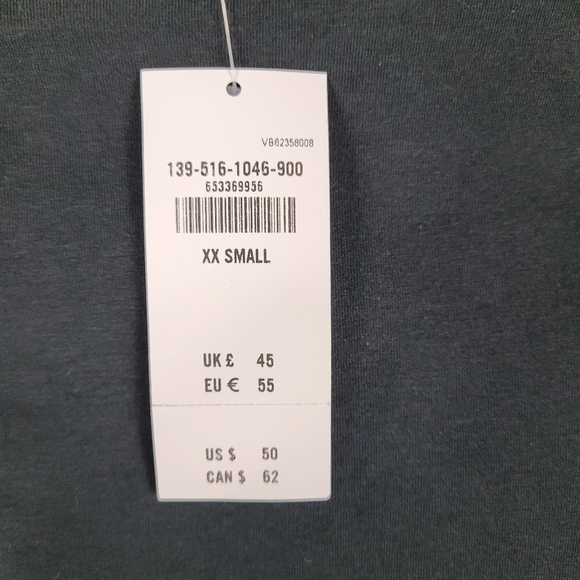 Abercrombie & Fitch Soft AF Bodysuit Black Size XXS MSRP $50 New With Tags - Picture 6 of 6